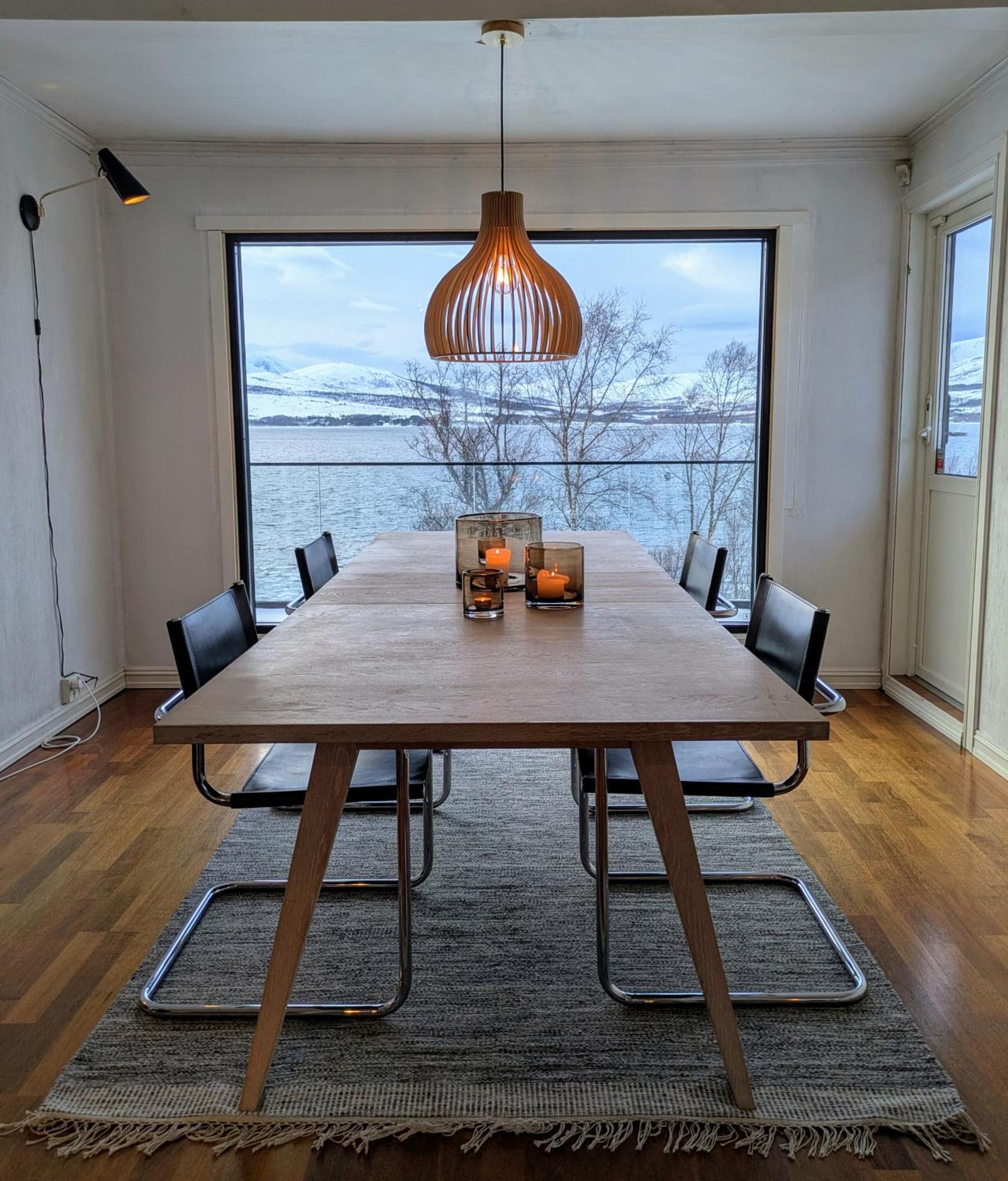 Hus Med Egen Strandlinje Tromsø Kültér fotó